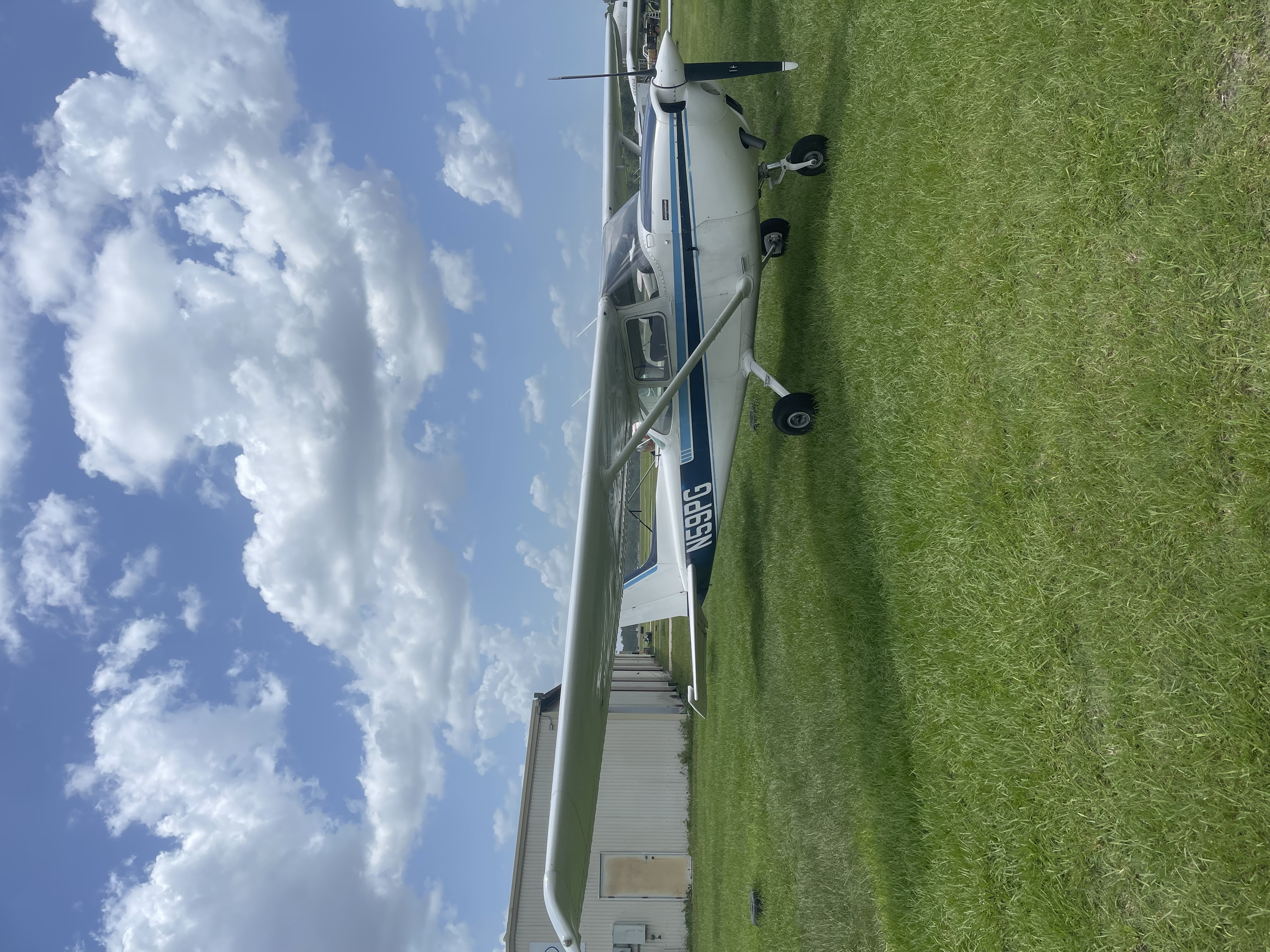 Cessna 172L Tail · N59PG