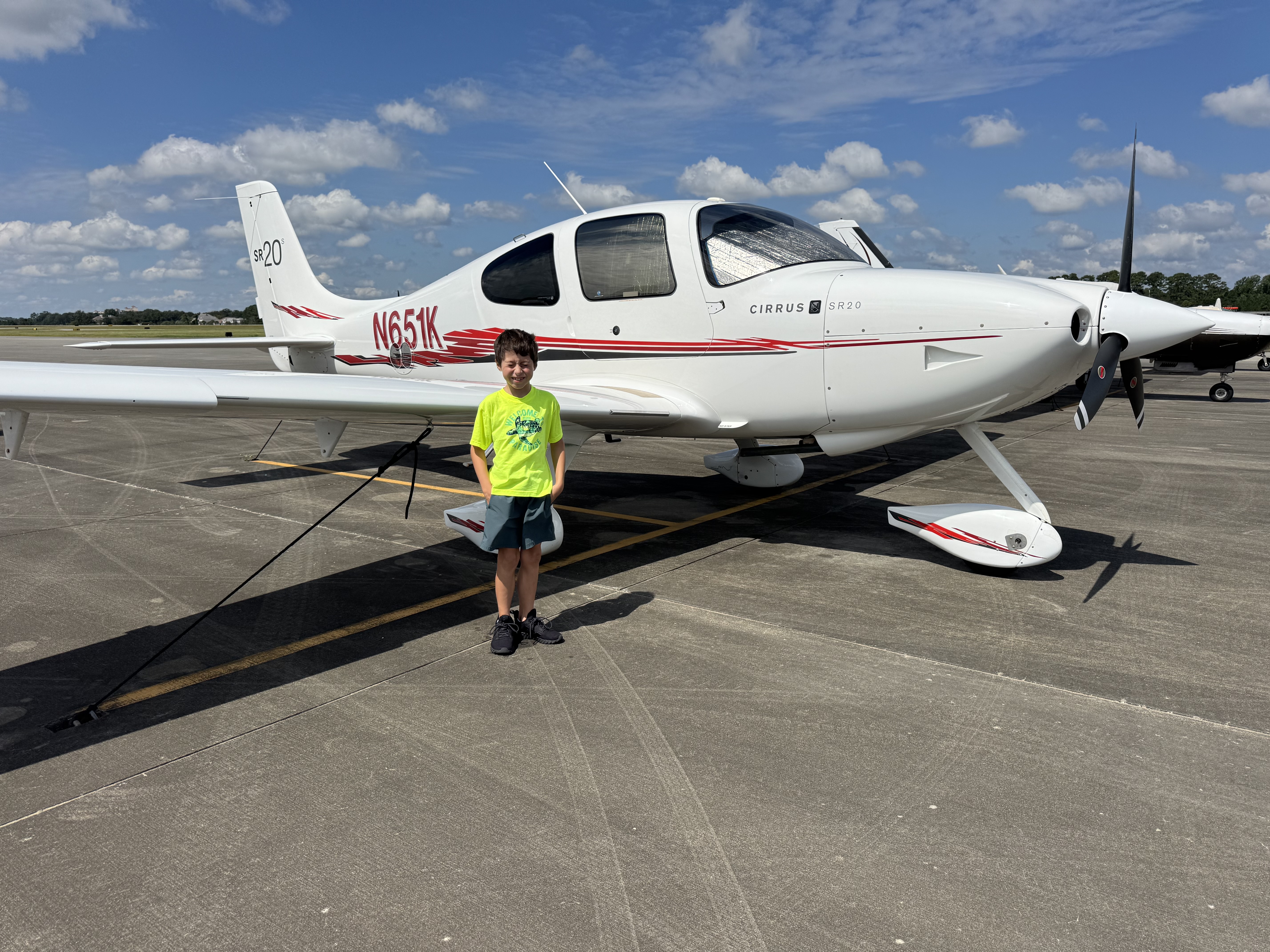Cirrus SR20 G3 Tail · N651K